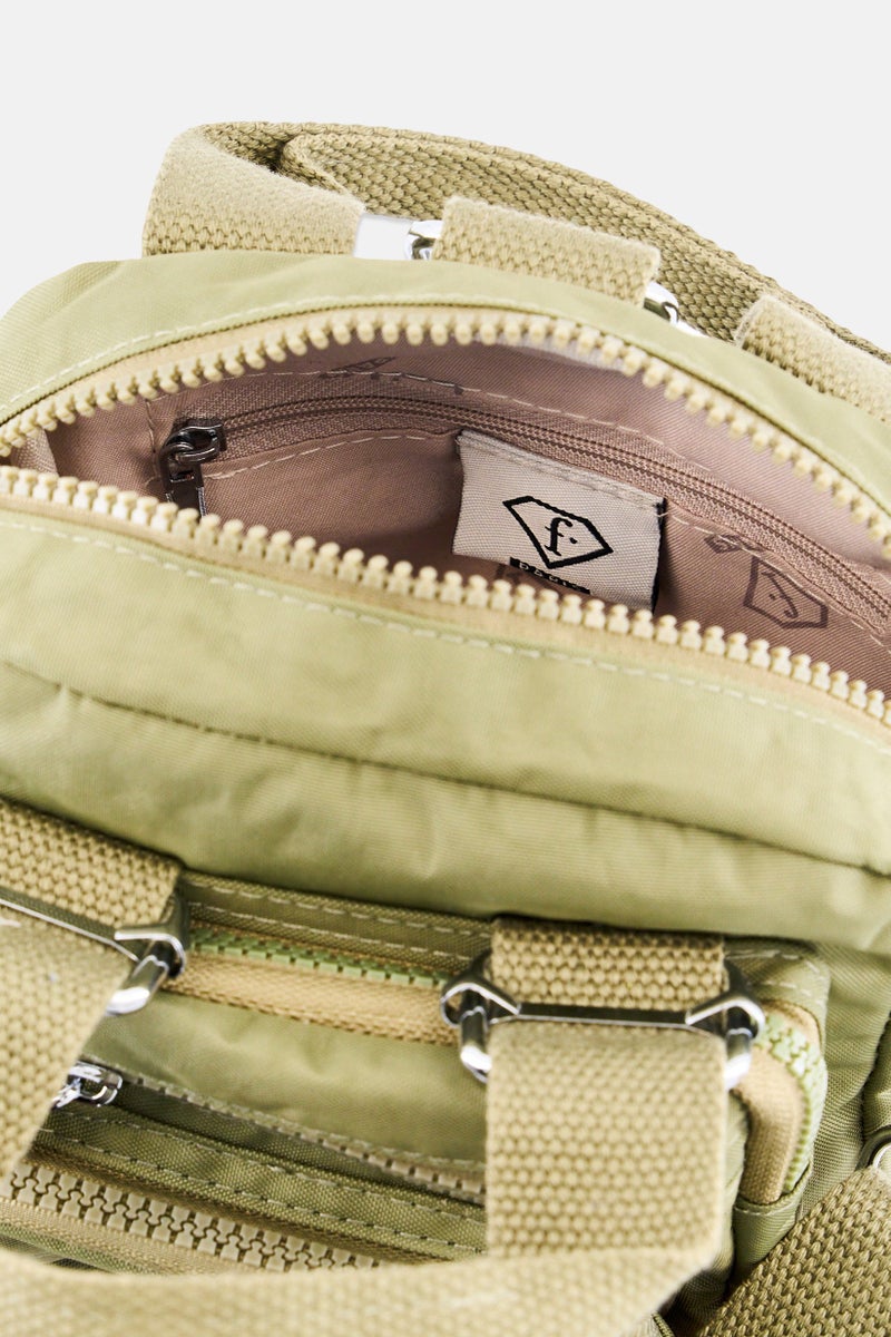 I Love Fashion Women Brand Logo Cross Body bag, Olive - Image 4