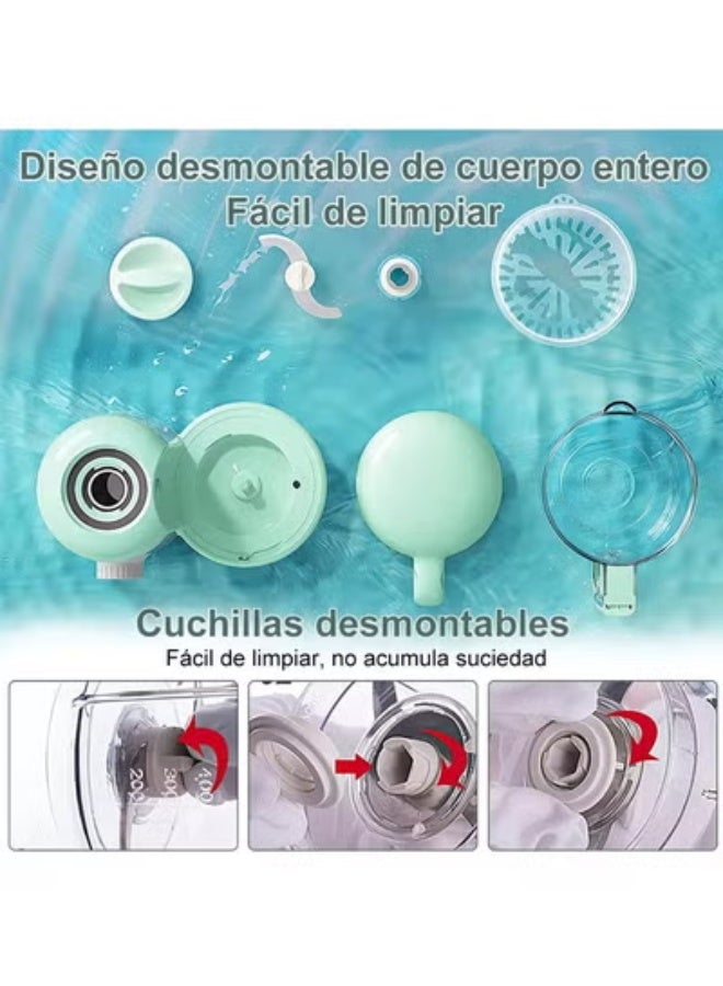 بلومنغ تايم الطفل صانع الغذاء الطفل خلاط طعام باخرة كهربائية المكملات الغذائية الطبخ خلط الطفل مطحنة طعام صغيرة الطبخ - Image 3