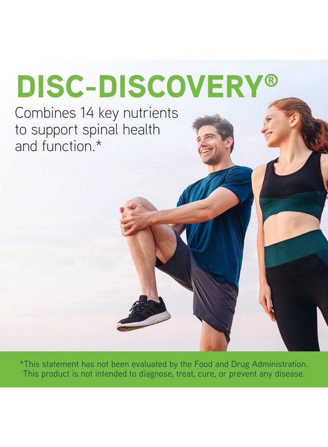 دا فينشي دافينشي لابز ديسك ديسكفري - مكمل غذائي لدعم صحة العمود الفقري - مع فيتامين سي، وفيتامين د3، وغضروف القصبة الهوائية البقري، وبكتين التفاح، ومسحوق ذيل الحصان، وغيرها - خالٍ من الغلوتين - 180 كبسولة - Image 2