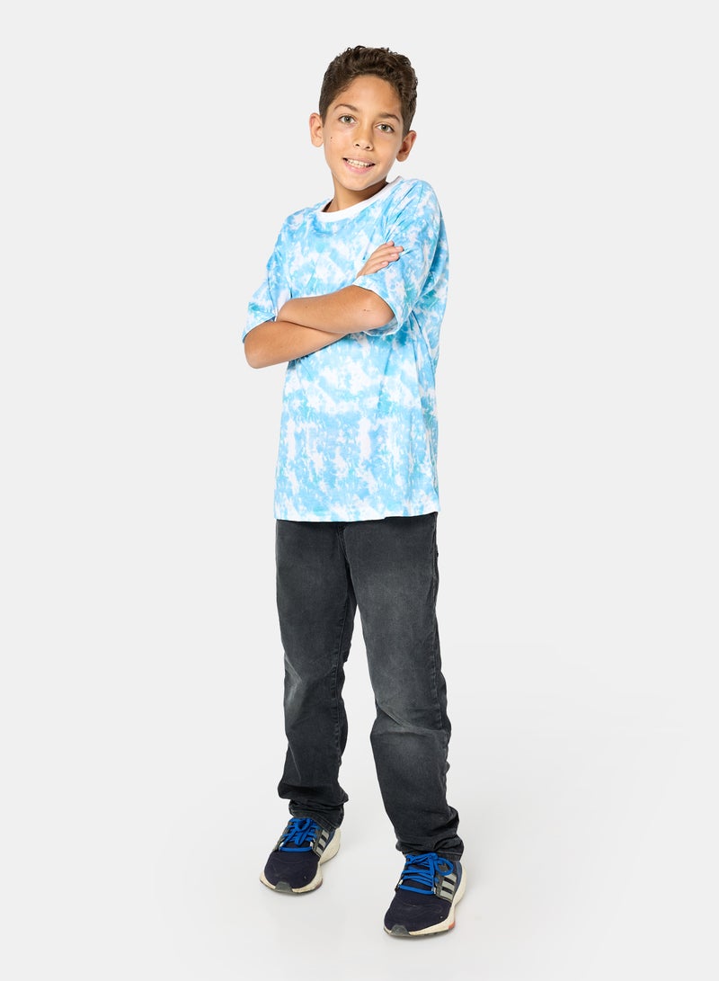 Panco Baby Boys SUNSHINE CITY Printed Pocket Detailed T-Shirt - Image 4