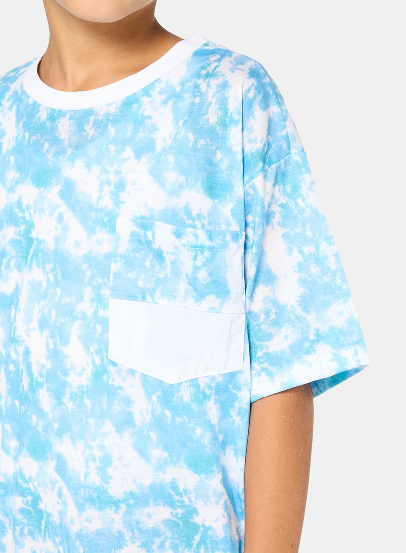 Panco Baby Boys SUNSHINE CITY Printed Pocket Detailed T-Shirt - Image 3