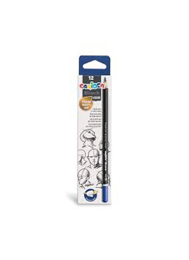carioca Lead Pencil 12 Pcs Black 