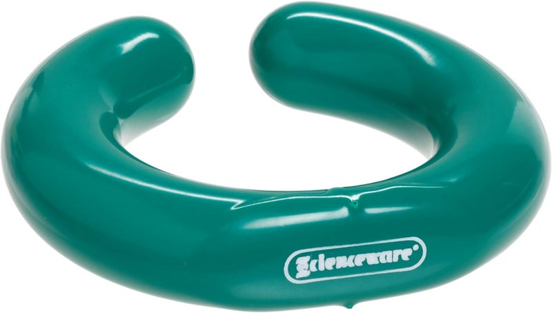 SP Scienceware SP Bel-Art “C”-Shape Open 1.5lb Lead Ring Flask Weight with Vikem Vinyl Coating; for 500-2000ml Flasks (F18308-2000) - Image 1