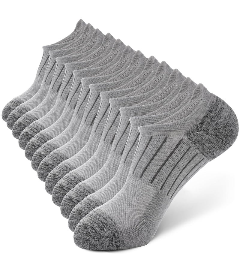 BAMBOO COOL No Show Socks Men Low Cut Ankle Short Socks for Men Casual Athletic Socks with Non Slip Grip - Image 1
