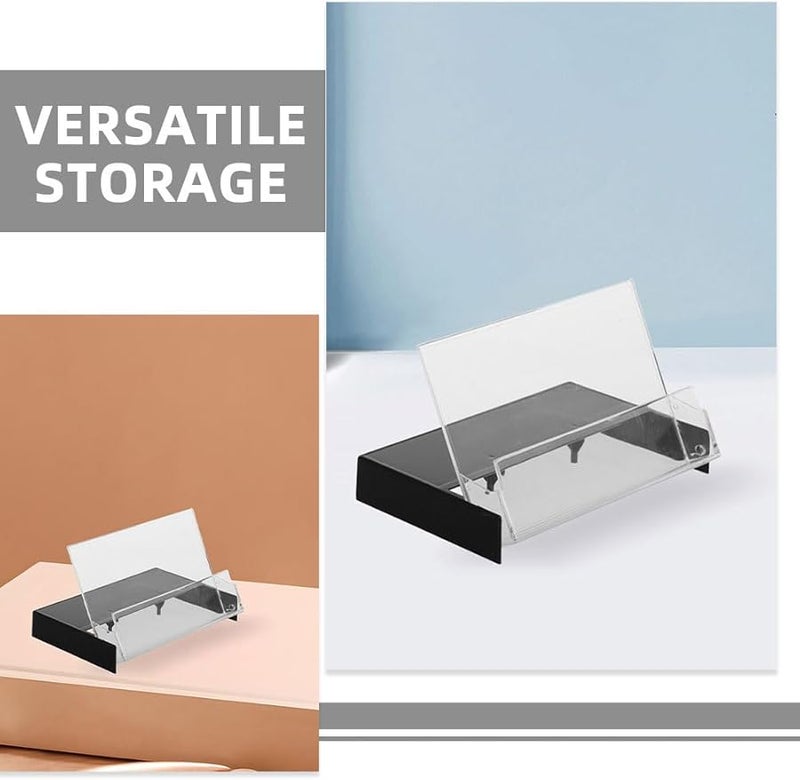 12pcs Clear Plastic Cassette Tape Storage Cases Vintage Blank Recording Holder Display Organizer Box - Image 4