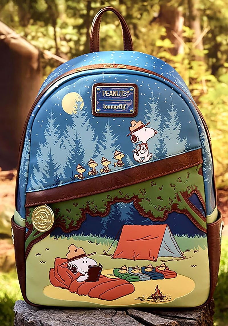 Loungefly Peanuts Beagle Scouts 50TH Anniversary Mini Backpack - Image 2