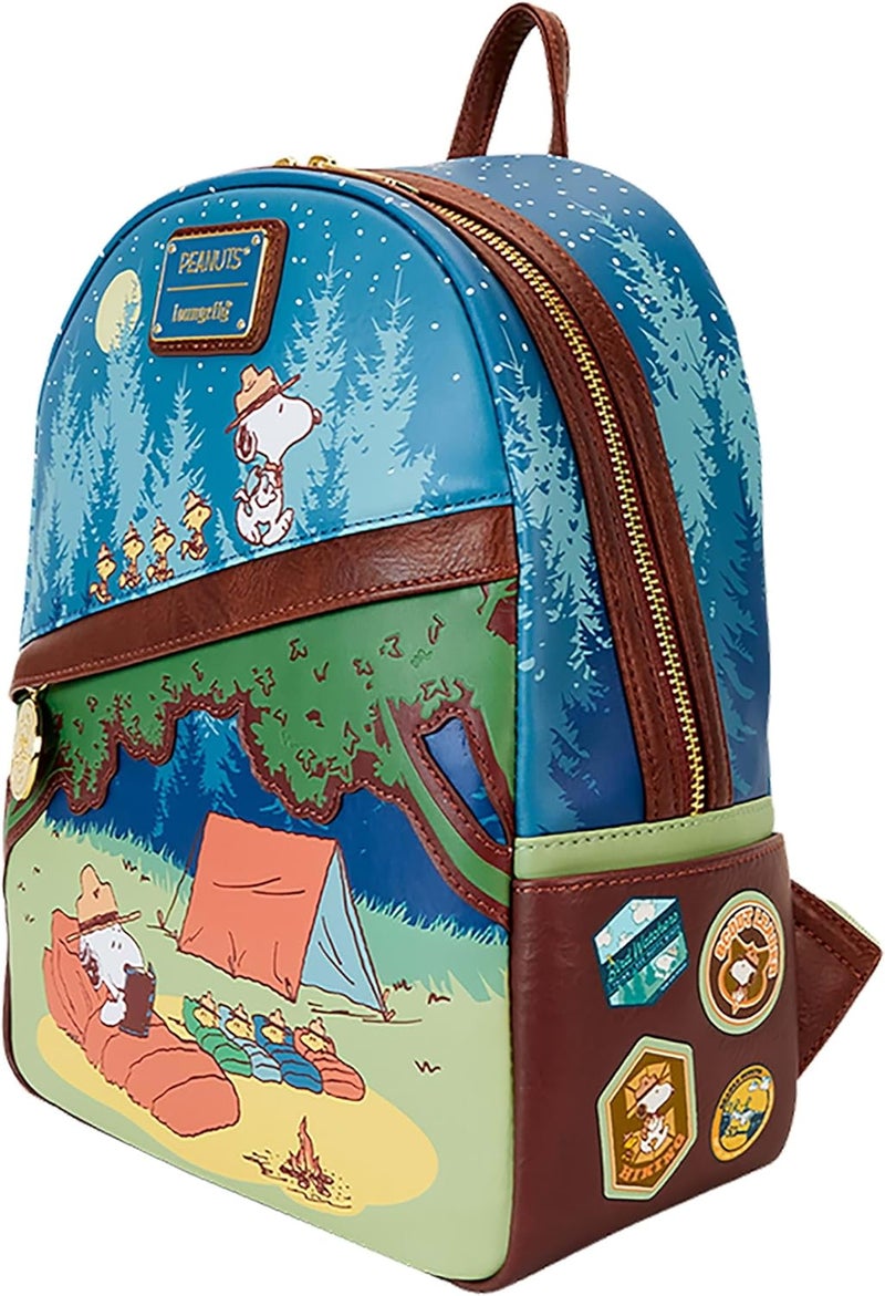 Loungefly Peanuts Beagle Scouts 50TH Anniversary Mini Backpack - Image 4