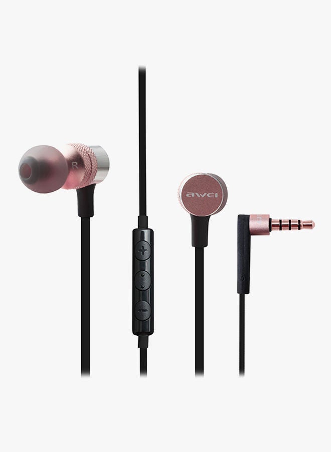 NIBEMINENT ES-20TY In-Ear Earphones Rose Gold/Silver - Image 3