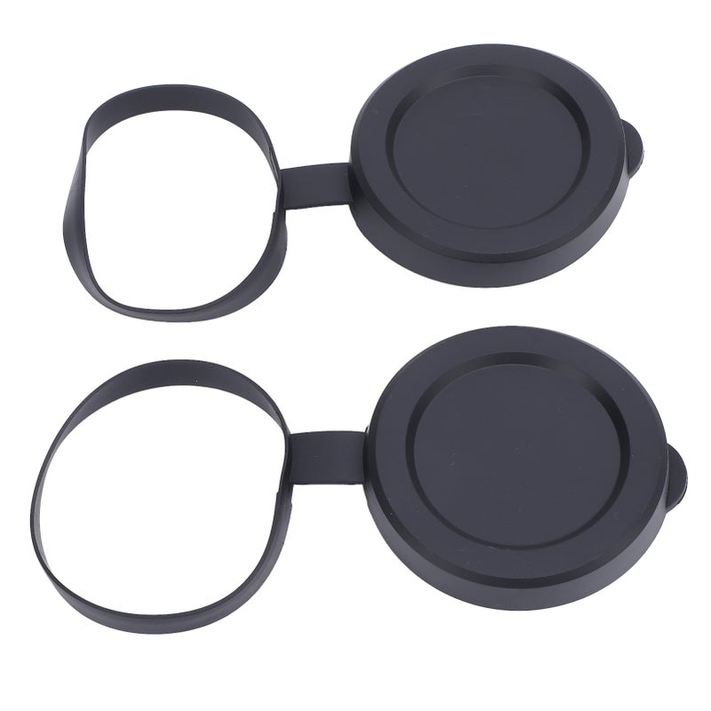 Objective Lens Caps 61-64mm Flexible Rubber Snug Fit Cover - All Weather Safety Telescope Lens Cover for Binoculars, Monoculars and Outdoor Gear Storage Transport - Image 2