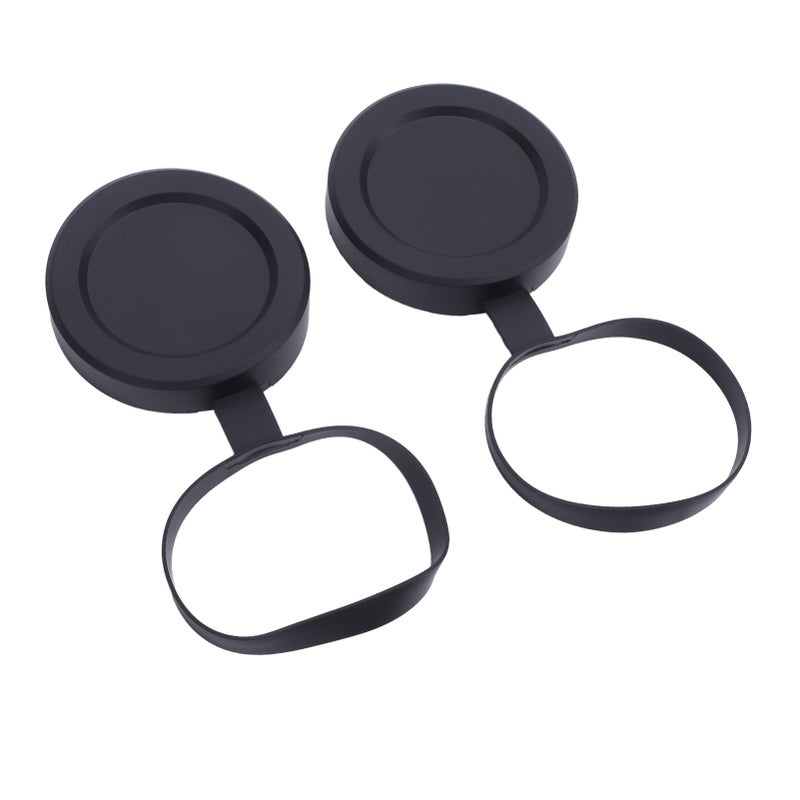Objective Lens Caps 61-64mm Flexible Rubber Snug Fit Cover - All Weather Safety Telescope Lens Cover for Binoculars, Monoculars and Outdoor Gear Storage Transport - Image 5
