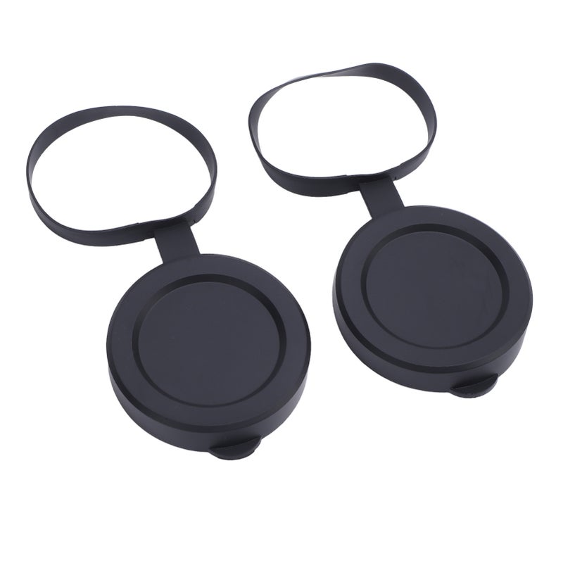 Objective Lens Caps 61-64mm Flexible Rubber Snug Fit Cover - All Weather Safety Telescope Lens Cover for Binoculars, Monoculars and Outdoor Gear Storage Transport - Image 3