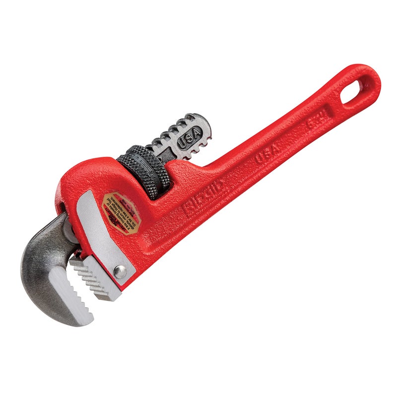 RIDGID مفتاح أنابيب RIDGID 31000 موديل 6 الثقيل 6 بوصة، أحمر، مصنوع في الولايات المتحدة الأمريكية - Image 1