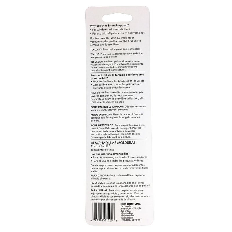 Shur-Line 1520C 1-1/2-Inch Trim and Touch-Up Pad, 1.5 inches - Image 3