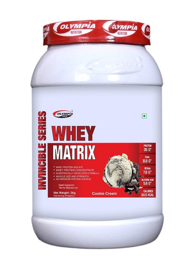 Olympia Whey Matrix 2Kg Cookie Cream - Image 1