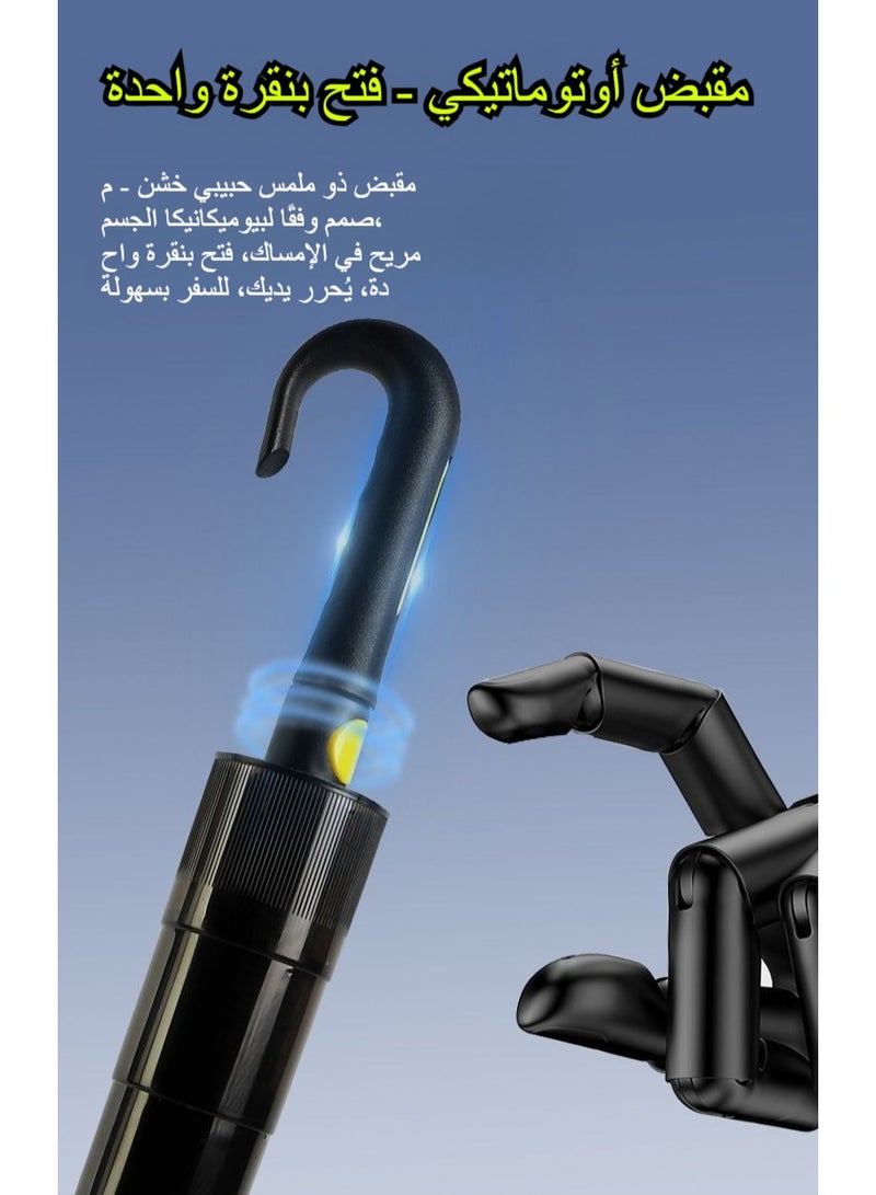 Large Straight Golf Umbrella for Two – All-Weather Use, Windproof & Water-Repellent, Portable Long Handle Design  - Image 4