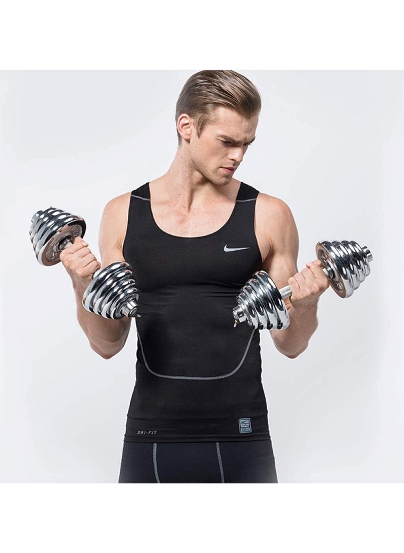Huitich 30 KG Chrome Adjustable Dumbbell and Barbell Set with Carrying Case  - Image 2