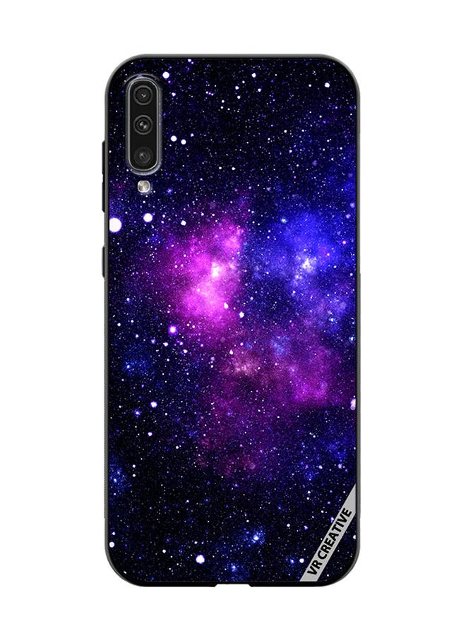 VR CREATIVE Protective Case Cover For Samsung Galaxy A70/A70s Galaxy  Purple Design Multicolour  - Image 1