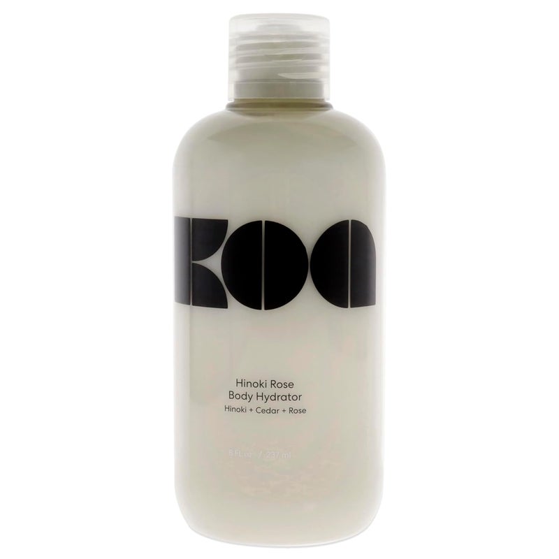 Koa Hinoki Rose Body Hydrator  Traditional and Nourishing Ingredients From Hawaii  Deeply Hydrating Long Lasting Lightweight Formula  Moisturizes Skin without Heavy Feel or Stickiness  8 oz