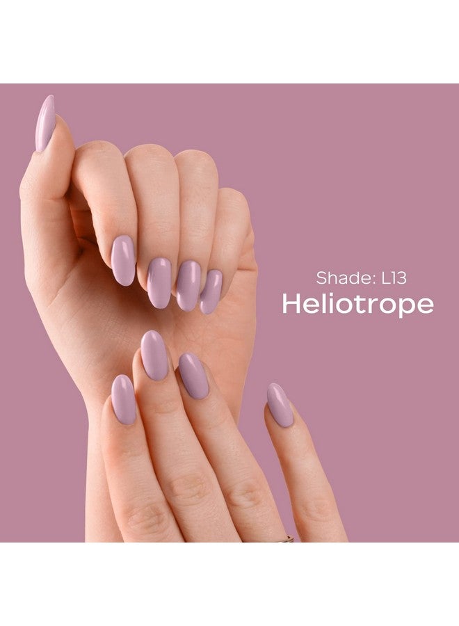 فاسيسكانادا طلاء أظافر FACESCANADA Ultime Pro Splash Luxe - Heliotrope (L13)، 12 مل | لمسة نهائية لامعة | سريع الجفاف | يدوم طويلاً | لمعان شديد | مقاوم للتشقق | لمسة نهائية متساوية | نباتي | غير سام | خالٍ من الإيثانول  - Image 4