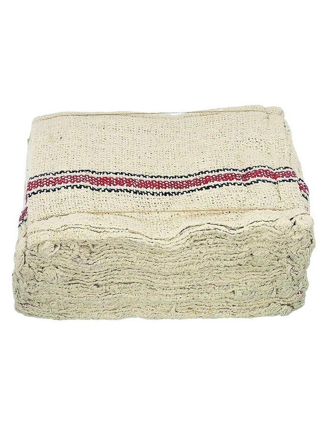 QUALCOSA KITCHEN منظف قطن كبير الحجم من كوالكوسا كيتشن / منظف أرضيات / ممسحات تنظيف / بوخا يدوي (الحجم 30 * 30 بوصة) (عبوة من 04 قطع) - Image 1