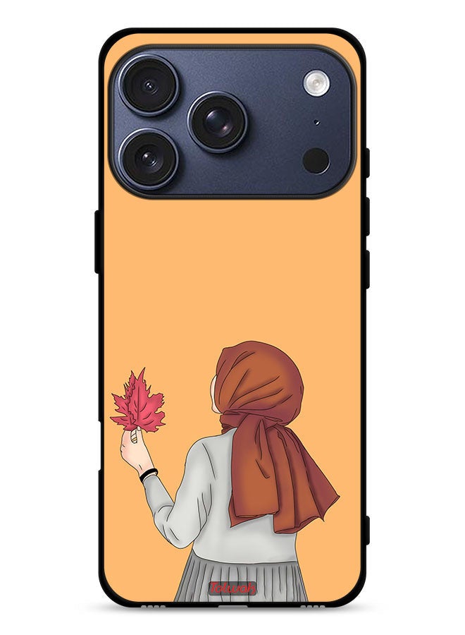 Tolwak Apple iPhone 17 Pro Protective Case Cover Holding Leaf - Image 1