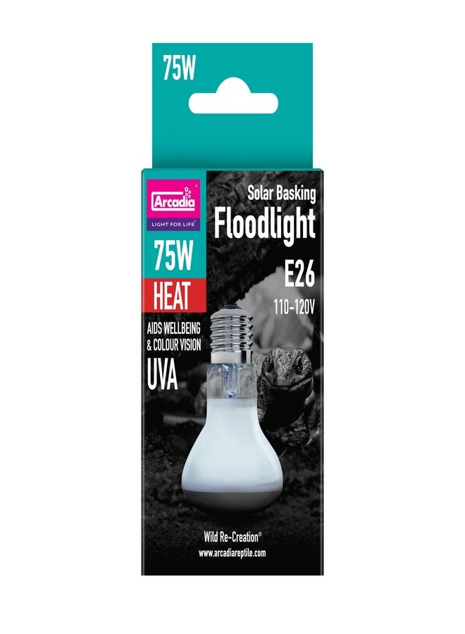 Arcadia Solar Basking Floodlight - 75W - Image 1