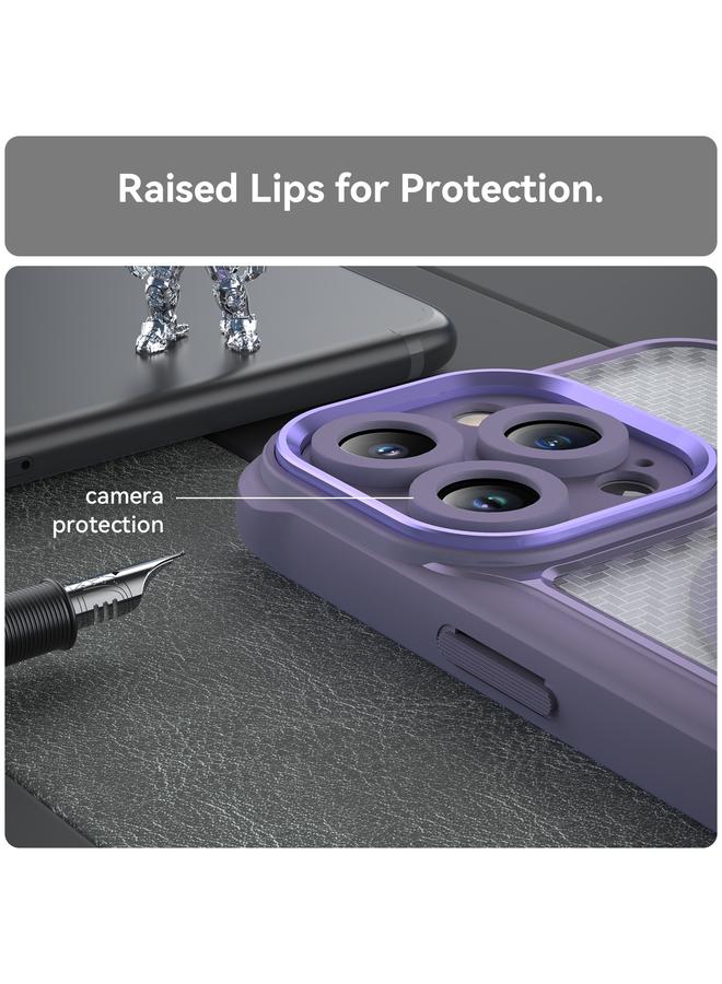 اس-توب جراب هاتف شفاف من ألياف الكربون MagSafe لهاتف iPhone 13 Pro Max - Image 5