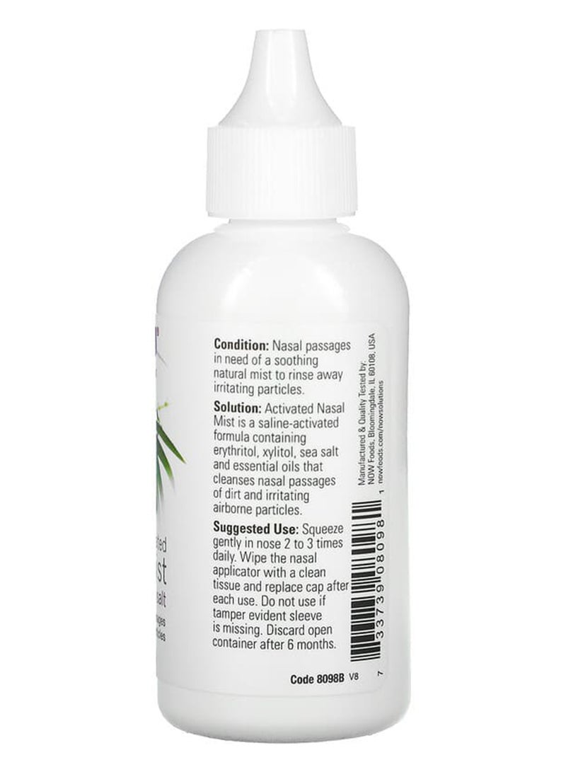 Now Foods Activated Nasal Mist 2 Fl Oz - Image 2