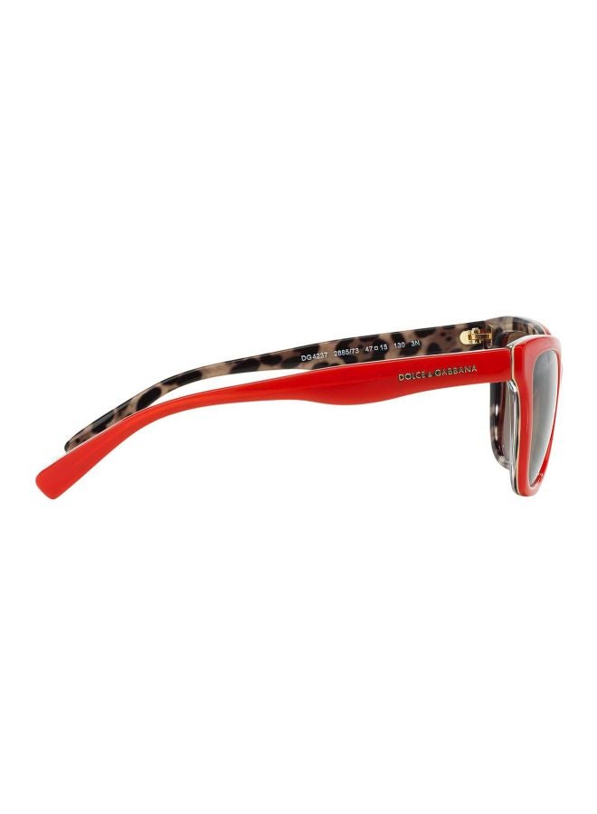 Dolce & Gabbana Kids Unisex Cat-Eye Sunglasses DG4237-288573-47 - Image 3