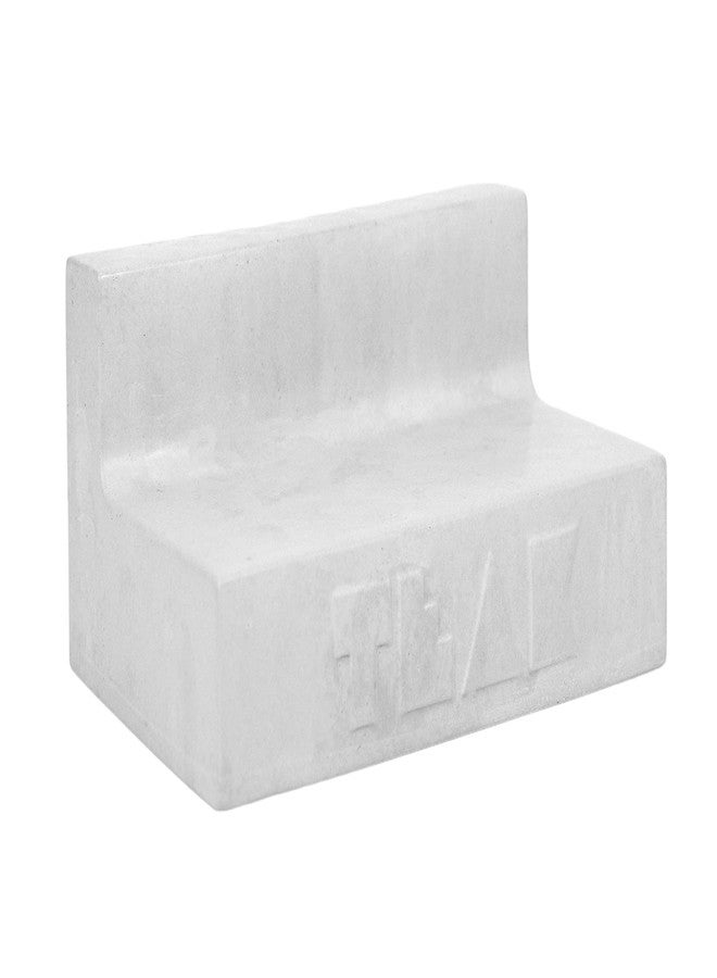 Teak Tuning Monument Series Concrete Fingerboard Ledge Obstacle - 5" Wide, 2" Tall - Ultra Premium, Super Durable Polymer Modified Concrete - Sterling Gray Colorway - Image 2