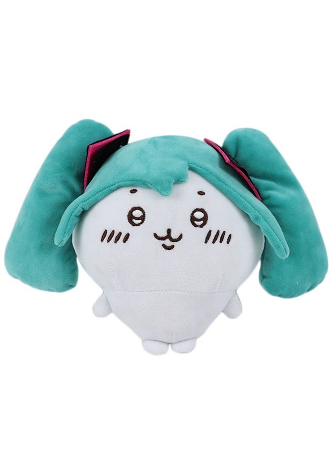 general Chiikawa fit Hatsune Miku fufu Kawa plush doll self-deprecating bear feet toy doll - Image 1