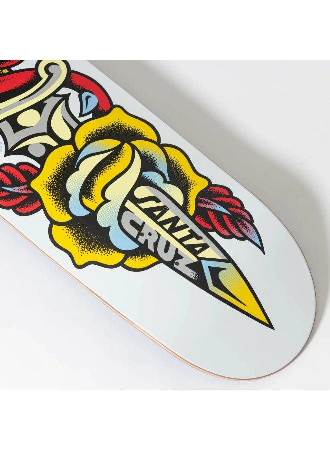 Santa Cruz Dressen Rose Dagger Pro 8.7" x 31.825" Skateboard Deck - Image 3