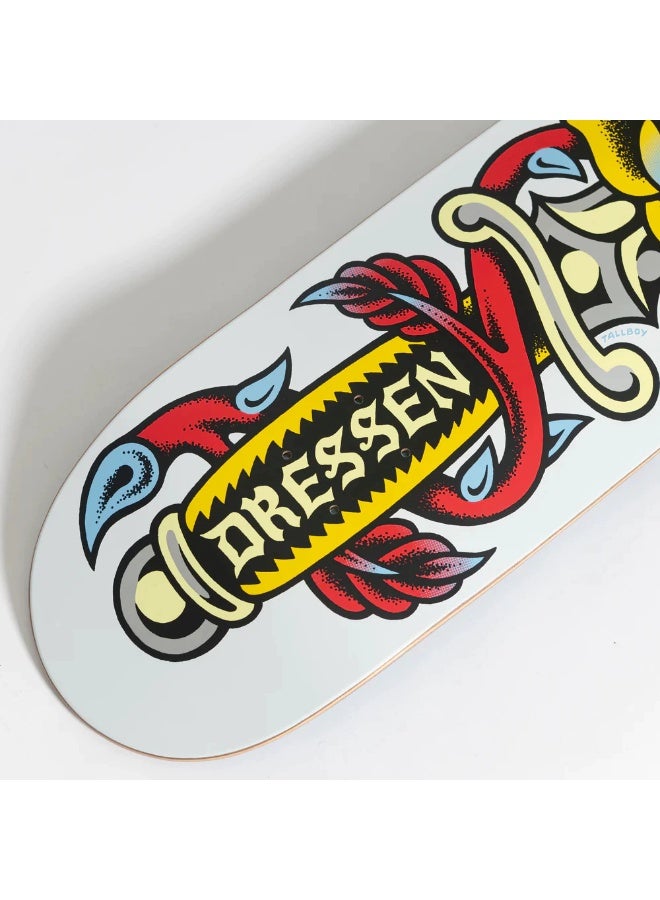 Santa Cruz Dressen Rose Dagger Pro 8.7" x 31.825" Skateboard Deck - Image 4