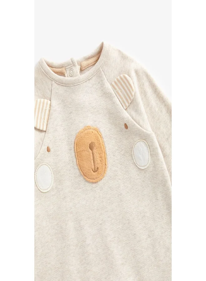 mothercare Little Bear All In One and Hat Set