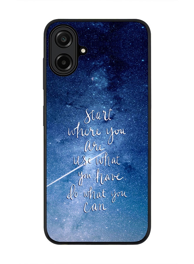 Stylizedd For Samsung Galaxy A07 4G Case,Slim fit Camera Protection, Shockproof Thin Phone cover  - Start, Use, Do