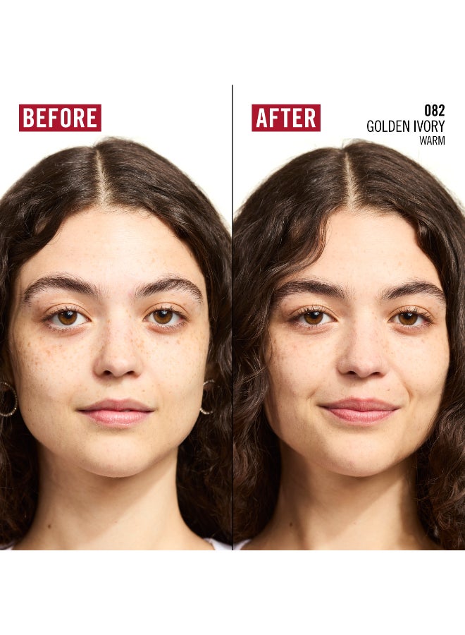 RIMMEL LONDON Kind And Free Blur It Out Mattifying Skin Tint - 082 - Golden Ivory, 30Ml - Image 5