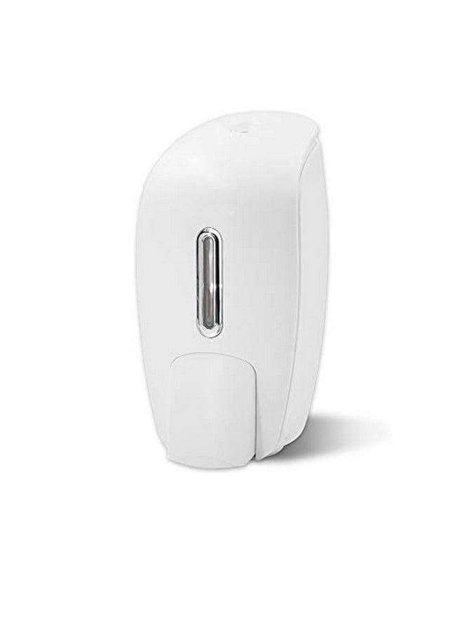 Carnival Carnival 1000ML Manual Liquid soap Gel Shampoo Dispenser Wall Mounted for Bathroom Kitchen(Large,White)  - Image 1