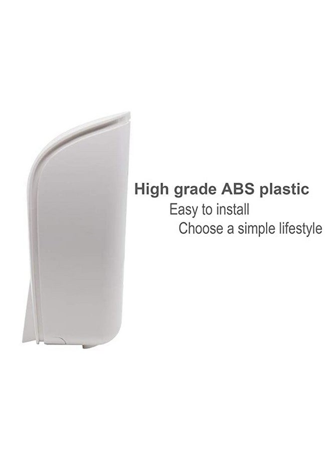 Carnival Carnival 1000ML Manual Liquid soap Gel Shampoo Dispenser Wall Mounted for Bathroom Kitchen(Large,White)  - Image 3