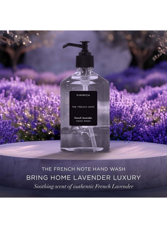 Kimirica French Note Handwash Lavender Luxury | Goodness of Aloevera & Olive oil 100% Vegan & Paraben Free| Handwash For Deep clean liquid Handwash (270 ml) - Image 3
