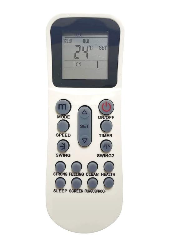 TMQ جهاز تحكم عن بعد لمكيف الهواء TMQ متوافق مع مكيف لويد سبليت ويندوز AC Remote AC125 ضمان 1 سنة - Image 1