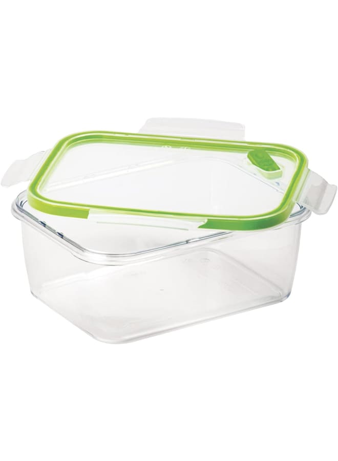 Snips Food Keeper Recycled Plastic, 1.5 L, Rectangular, Multi-Colour, Large - Image 2