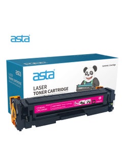 Asta ASTA 201A CF403A Universal CRG 045 M Toner Cartridge Compatible For HP Canon LaserJet Pro M252 MFP M277DW M277 MF632Cdw MF635Cx MF633Cdw Printer CF F 403 201 A CRG-045 Magenta Laser Jet pr High Yield  - Image 1