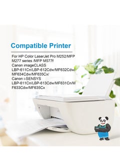 Asta ASTA 201A CF403A Universal CRG 045 M Toner Cartridge Compatible For HP Canon LaserJet Pro M252 MFP M277DW M277 MF632Cdw MF635Cx MF633Cdw Printer CF F 403 201 A CRG-045 Magenta Laser Jet pr High Yield  - Image 4
