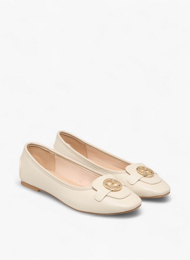 Paprika Logo Accent Slip-On Ballerina Shoes - Image 1