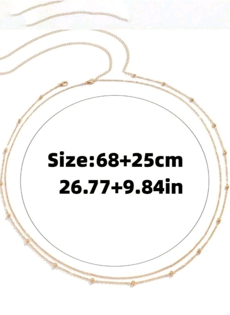 Vintage Minimalist Single Layer Thin Chain Waist Chain