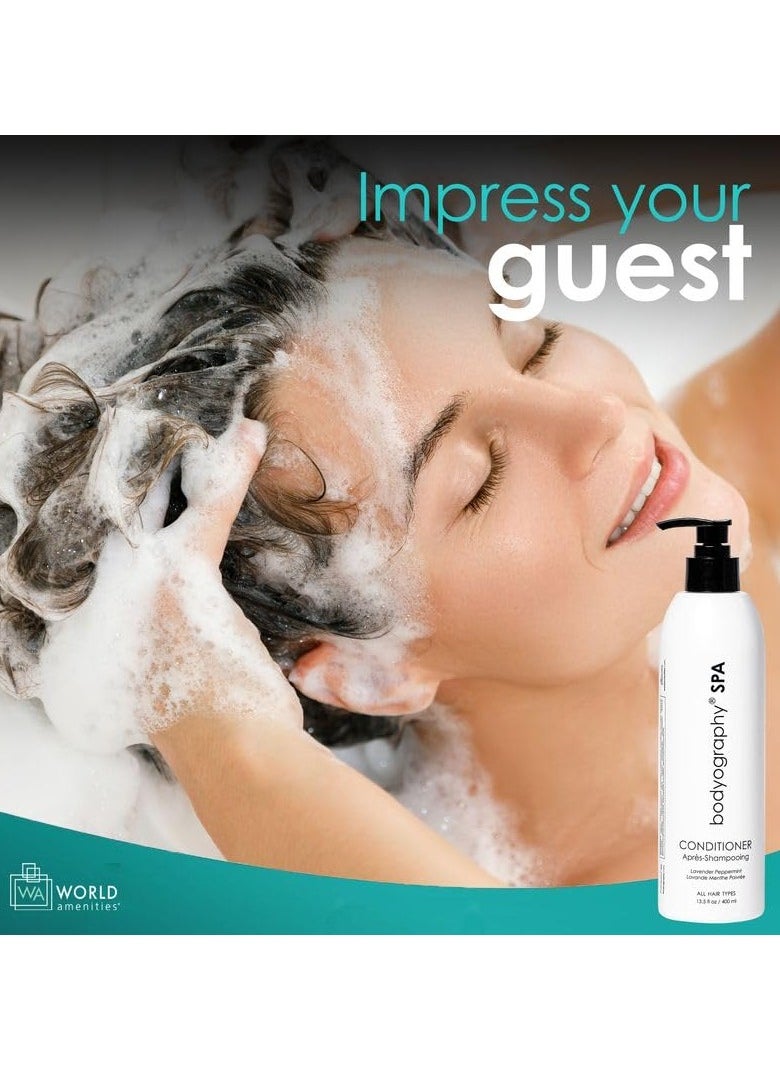 Bodyography Bodyography Spa Afloat Series Hair Conditioner - Peppermint and Lavender Moisturizing Conditioner  - Image 4