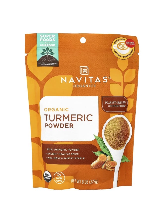 Navitas Organics Navitas Organics, Organic Turmeric Powder, 8 oz (227 g) - Image 1