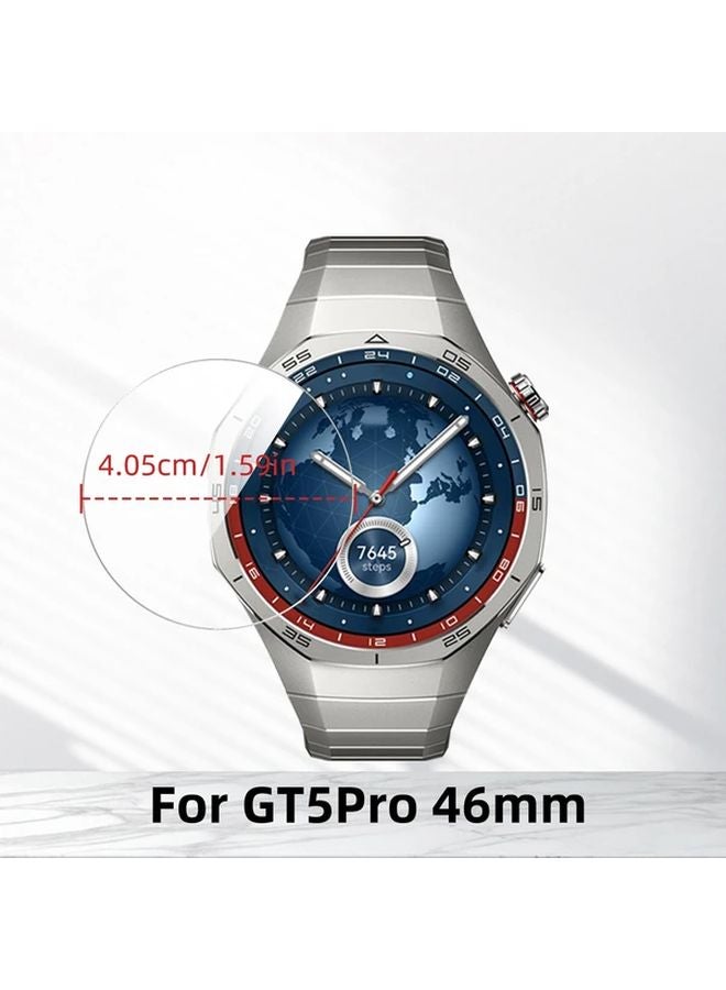 4 Pack Tempered Glass Screen Protector For Huawei Watch GT5 41mm 9H Hardness Bubble Free - Image 3