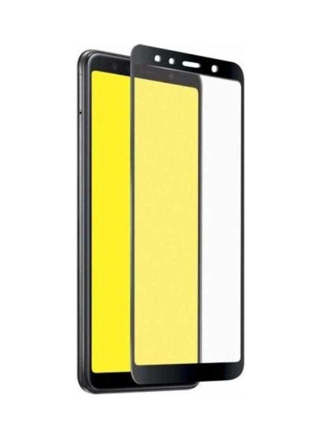 shAyzee Tempered Glass for Samsung Galaxy A7 2018 Black