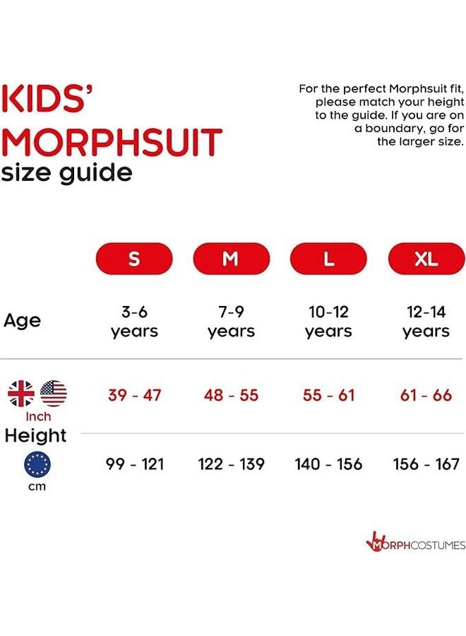 Morphsuits The Rake Costume for Kids, Zalgo Scary Halloween Costume for Boys, Creepy Kids Outfit, Fun Dress-Up, Medium - Image 5